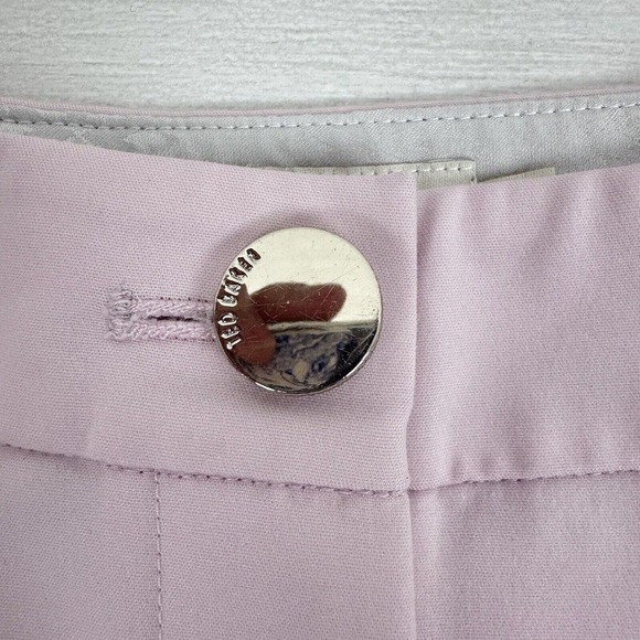 Ted Baker Anett Side Seam Detail Trousers Ankle Pants Size US 6 Baby‎ Pink - Picture 14 of 16